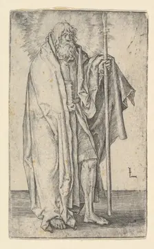 St. Thomas, ca. 1510. Creator: Lucas van Leyden