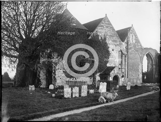 St Thomas' Church, Winchelsea, Icklesham, Rother, East Sussex, 1905. Creator: Katherine Jean Macfee.