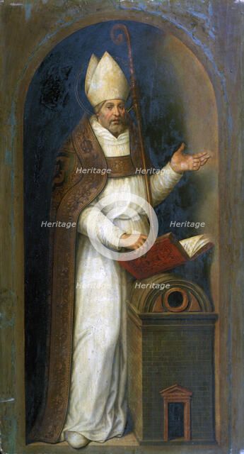 'St Thomas de Villeneuve', 1597. Artist: Juan De Juanes