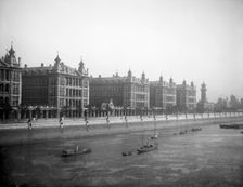 St Thomas Hospital, Lambeth, Greater London, 1878. Artist: Henry Taunt