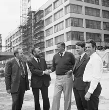 St Thomas Hospital, Lambeth Palace Road, Lambeth, Greater London Authority, 16/07/1974. Creator: John Laing plc