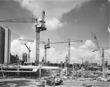 St Thomas Hospital, Lambeth Palace Road, Lambeth, London, 31/07/1970. Creator: John Laing plc