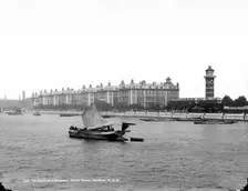 St Thomas Hospital, Lambeth Palace Road, Lambeth, London, c1871-1900. Artist: York & Son