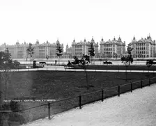 St Thomas Hospital, Lambeth Palace Road, Lambeth, London, c1871-1900. Artist: York & Son