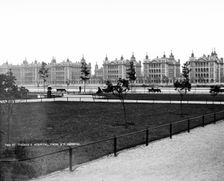 St Thomas Hospital, Lambeth Palace Road, Lambeth, London, c1871-1900. Artist: York & Son