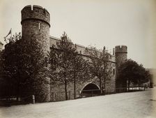 St Thomas Tower and Traitors Gate, Tower of London, 1889. Artist: Henry Bedford Lemere
