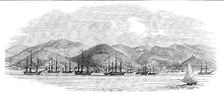 St Thomas's West Indies, from Weight's Wharf, 1844. Creator: Unknown