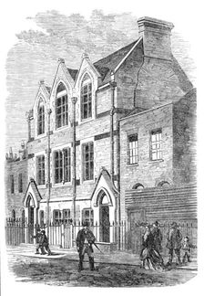 St. Thomas's Schools, Islington, 1869. Creator: Unknown