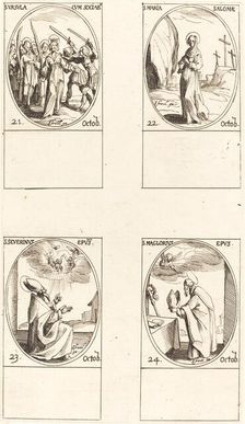 St. Ursula and Companions; St. Mary Salome; St. Severinus; St. Maglorius. Creator: Jacques Callot