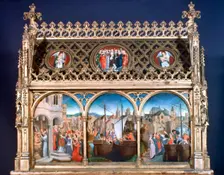 St Ursula Shrine 1489. Artist: Hans Memling