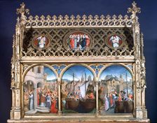 St Ursula Shrine 1489. Artist: Hans Memling