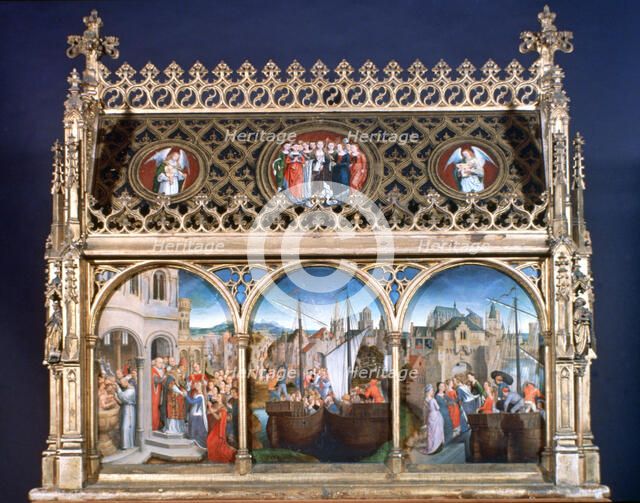 'St Ursula Shrine', 1489. Artist: Hans Memling
