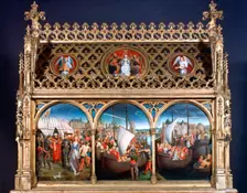 St Ursula Shrine 1489. Artist: Hans Memling