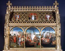 St Ursula Shrine 1489. Artist: Hans Memling