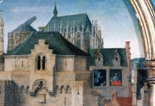 St Ursula Shrine, Departure from Cologne Detail, 1489. Artist: Hans Memling