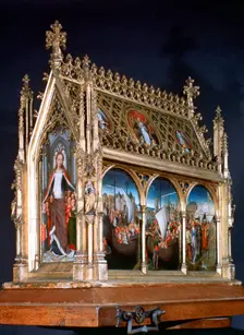 St Ursula Shrine, St Ursula and the Holy Virgins 1489. Artist: Hans Memling