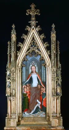 St Ursula Shrine, St Ursula and the Holy Virgins , 1489. Artist: Hans Memling
