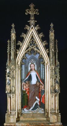 St Ursula Shrine, St Ursula and the Holy Virgins , 1489. Artist: Hans Memling