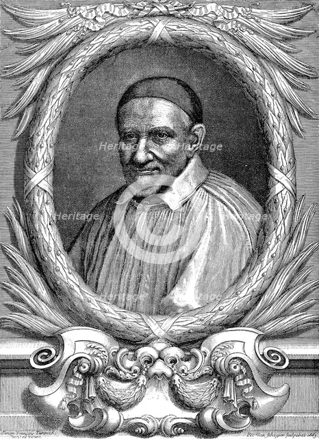 St Vincent de Paul, French priest and philanthropist, 1663. Artist: Unknown