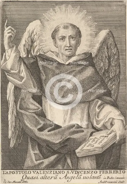 St. Vincent Ferrer. Creator: Andrea Procaccini.