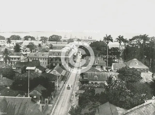 St Vincent Street, Port of Spain, Trinidad, 1895.  Creator: Unknown.