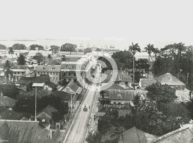 St Vincent Street, Port of Spain, Trinidad, 1895.  Creator: Unknown.