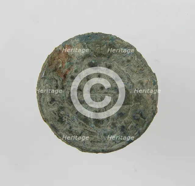 Stud, Frankish, first half of the 7th century. Creator: Unknown.