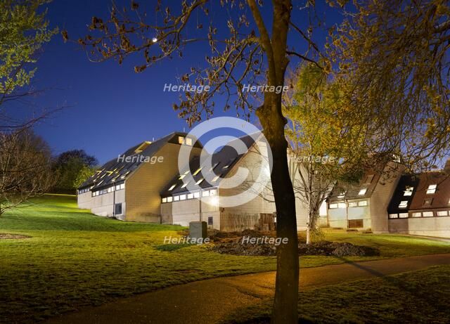 Student accommodation at Stag Hill, University of Surrey, Guildford, Surrey, 2011. Artist: James O Davies.