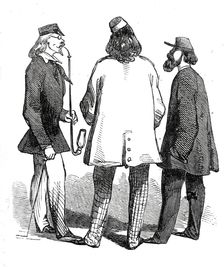 Students at Bonn, 1845. Creator: Unknown