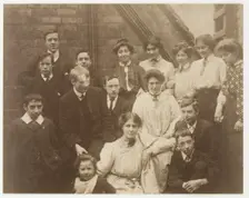 Students at Birmingham College of Art, late 19th-early 20th century. Creator: Unknown