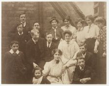 Students at Birmingham College of Art, late 19th-early 20th century. Creator: Unknown