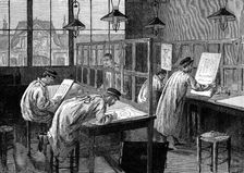 Students at l'Ecole Centrale des Arts et Manufactures, Paris, 1887