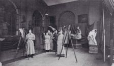 Students at work in the Antique School. Creator: Unknown
