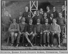 Students, Bishop Payne Divinity School, Petersburg, Virginia, 1911. Creator: Unknown