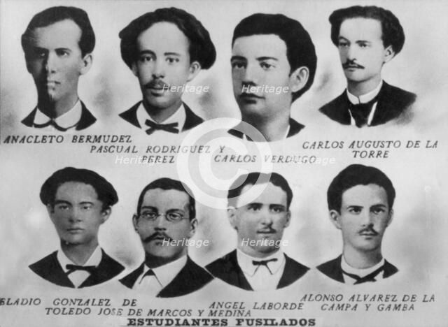 Students executed, (1871), c1920s. Artist: Unknown