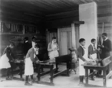 Students in workshop, Tuskegee Institute, Ala., 1902. Creator: Frances Benjamin Johnston
