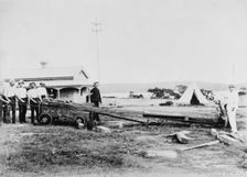 Students on the Long Course at the NSW School of Gunnery Middle Head,1892. Creator: Unknown