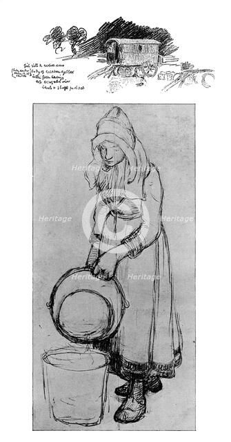 Studies by Edward Stott, 1901. Artist: Unknown