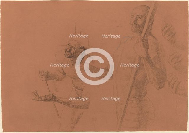 Studies for a Boatman. Creator: Otto Greiner.