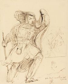 Studies for a Scene from Dante's "Inferno". Creator: George Hayter