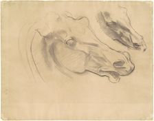 Studies for "Apollo in His Chariot with the Hours", 1922-1925. Creator: John Singer Sargent