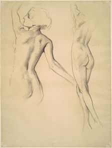 Studies for "Dancing Figures", 1919-1920. Creator: John Singer Sargent