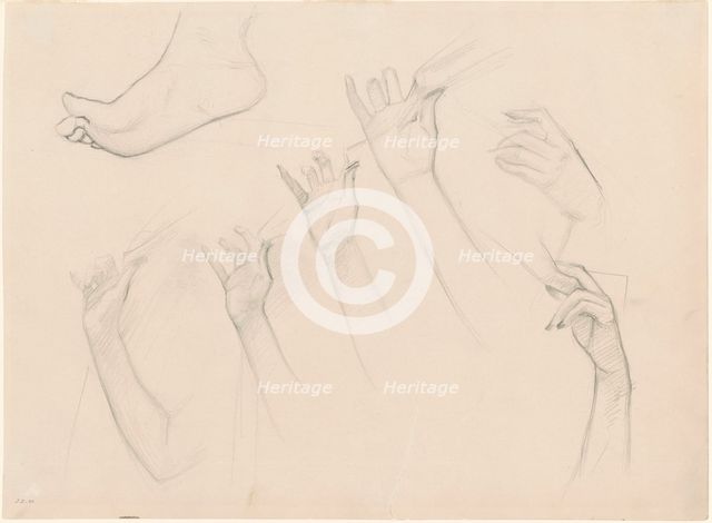 Studies for "Fumee d'Ambre Gris", 1880. Creator: John Singer Sargent.