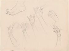 Studies for "Fumee d'Ambre Gris", 1880. Creator: John Singer Sargent