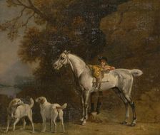 Studies for or after "The third Duke of Richmond with the Charleton Hunt", late 1750s. Creator: George Stubbs