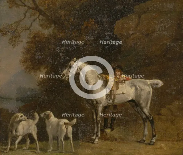 Studies for or after "The third Duke of Richmond with the Charleton Hunt", late 1750s. Creator: George Stubbs.