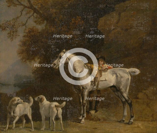 Studies for or after "The third Duke of Richmond with the Charleton Hunt", late 1750s. Creator: George Stubbs.