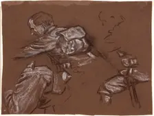 Studies for Mametz Wood c1916. Creator: Christopher Williams