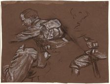 Studies for Mametz Wood c1916. Creator: Christopher Williams