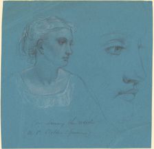 Studies for "Sowing the Word", c. 1868. Creator: Daniel Huntington